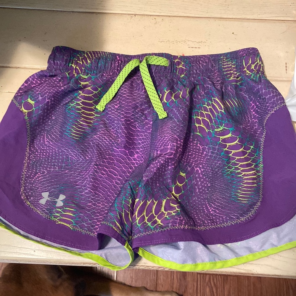 Under Armor running shorts